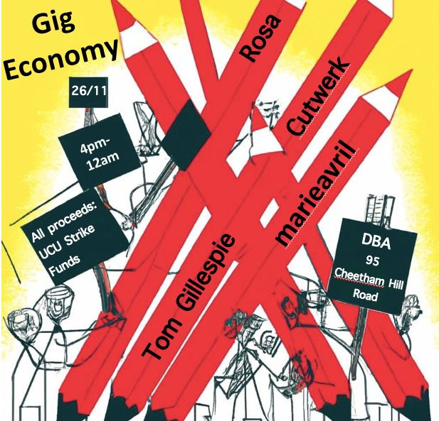 Poster for 'Gig Economy' event