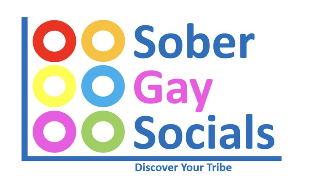 Sober Gay Socials logo