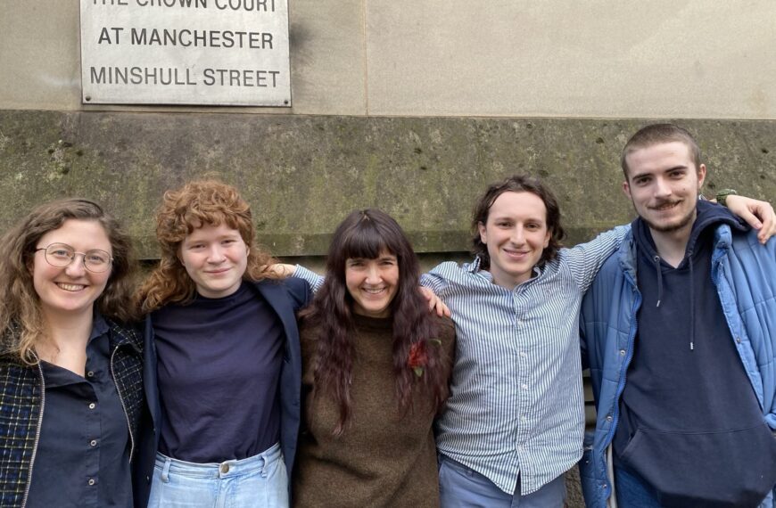 Manchester Five – is justice in a wig and gown or in orange paint?