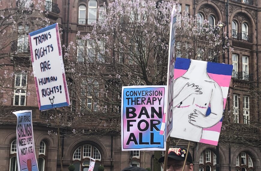 Highlights from Supreme Court trans rights protests 18 & 19 April 2025 in Manchester