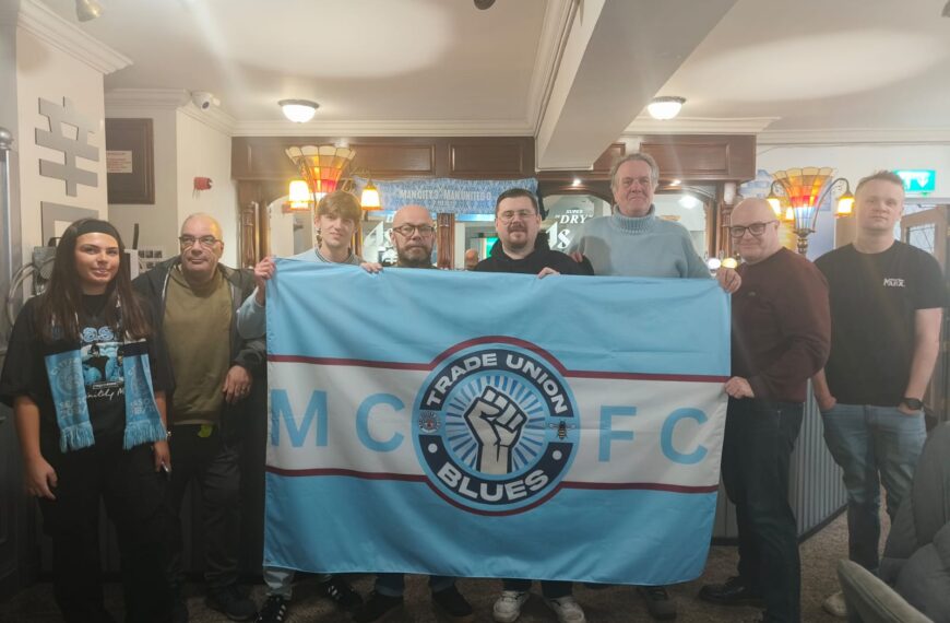 Manchester City supporters set up trade union group to fight for fans and workers